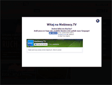 Tablet Screenshot of niebiescy.tv